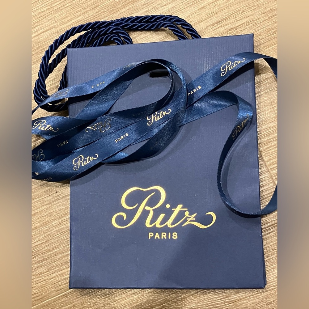 Ritz Paris small gift bag with ribbon